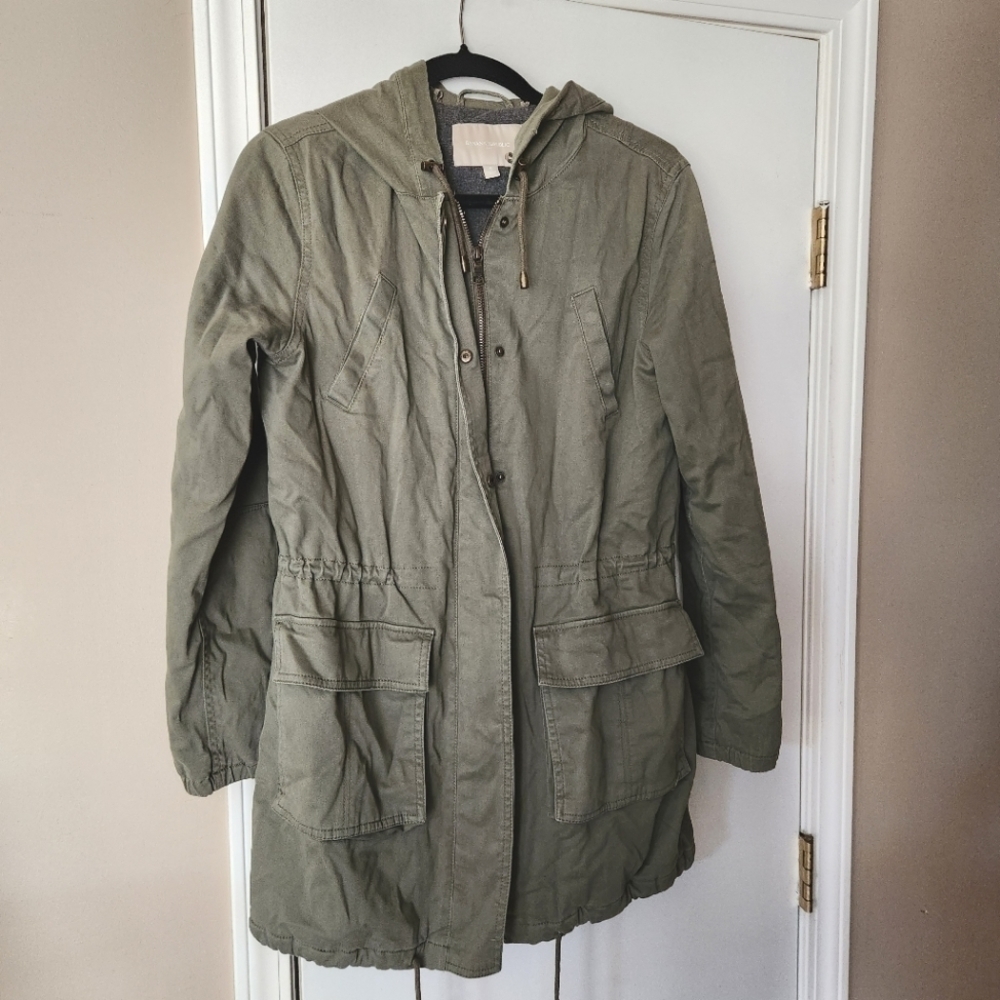 EUC Banana Republic Anorak Jacket in Green, Size S